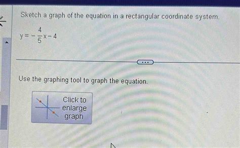 Solved Sketch A Graph Of The Equation In A Rectangular Coordinate