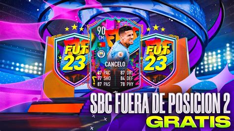 SBC GRATIS DESAFÍO de FUERA de POSICIÓN 2 Consigue OUT OF POSITIONS