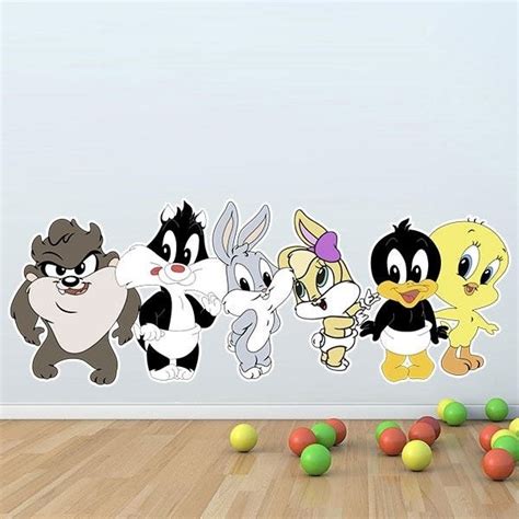 Adesivo De Parede Baby Looney Tunes G 50x132cm MadeiraMadeira