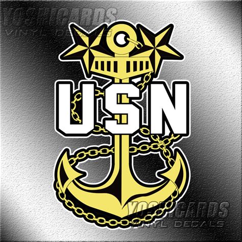 Usn Navy E 9 Master Chief Petty Officer Anchor Mcpo Inspired Etsy