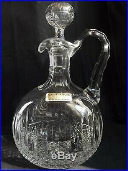 Ancien Broc A Decanter Cristal St Louis Tommy Carafe No Baccarat Daum