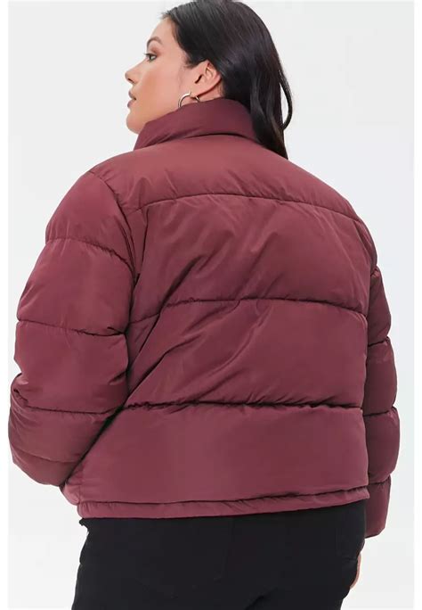 Buy Forever 21 Plus Size Zip Up Puffer Jacket 2024 Online Zalora