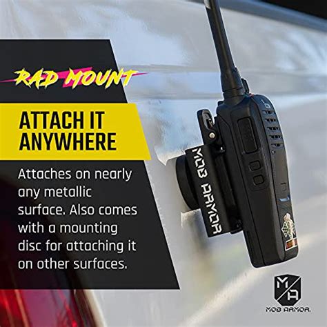 Mob Armor Rad Mount Car Radio Mount Dual Magnetic Radio Mounting