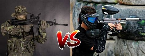 Airsoft Vs Paintball: How Are They Different?