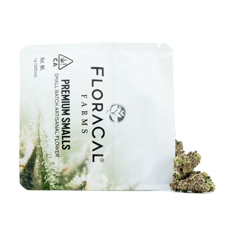 Floracal Farms Kushlato Hybrid Smalls 1g Leafly