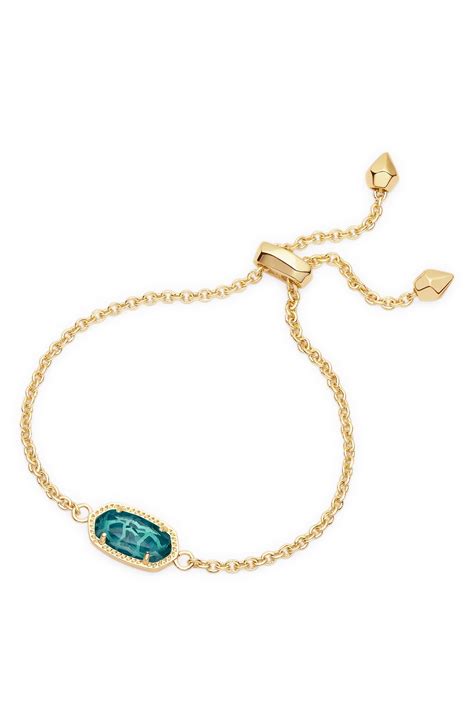 Kendra Scott Elaina Birthstone Bracelet In Blue Lyst