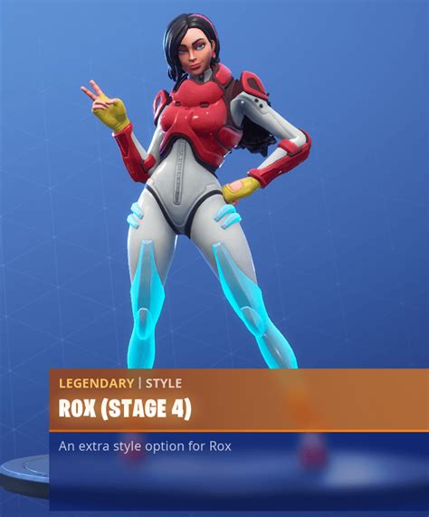 Fortnite Season 9 Battle Pass Tier 1 Rox Skin All Challenges, Styles ...