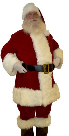 Premium Quality Velvet Santa Suit Santa Suits Santa Suits For Sale