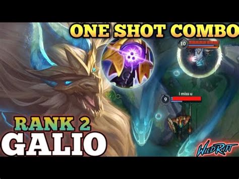 Galio Perfect Mid Map Control Deadly One Shot Build Top Global