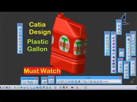 Catia V5 Video Tutorial For Beginners Generative Shape Design