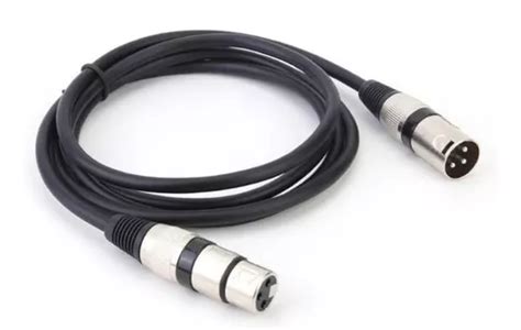 Cabo Dmx Balanceado Microfone Xlr Ilumina O Rolo Metros Mercadolivre