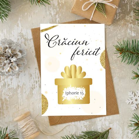 card razuibil craciun fericit uniq giftro