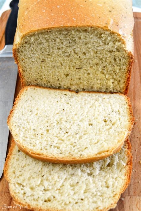 Italian Herb Bread Recipe For Bread Machine Sum Of Yum