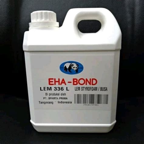 Jual LEM STYROFOAM CAIR LEM GABUS BUSA SERBAGUNA EHA BOND 1LITER