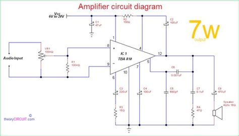 Amplifier Circuit Diagram