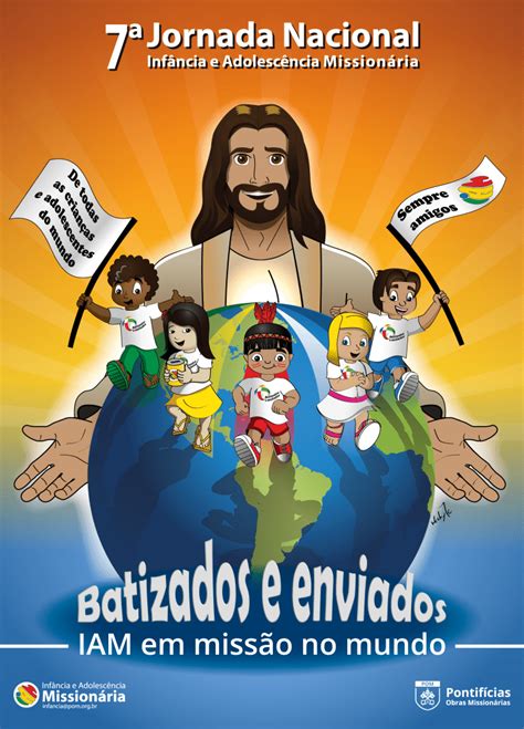 Iam Lan A Novo Cartaz Da Jornada Nacional Pontif Cias Obras Mission Rias