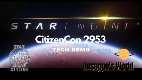 Star Citizen 4 0 Star Engine Tech Demo CitizenCon 2953 YouTube