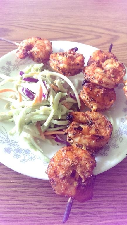 Spicy Grilled Shrimp Skewers