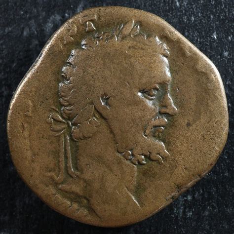 Septimius Severus Sestertius Rome Ric Legionary Eagle Aquila