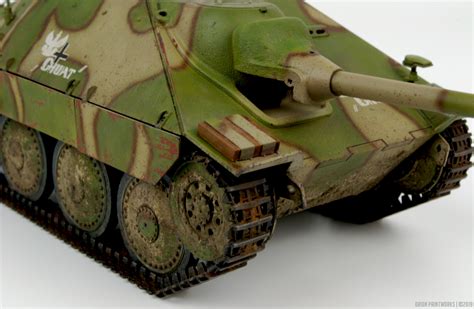 Academy Jagdpanzer T Hetzer Ready For Inspection Armour