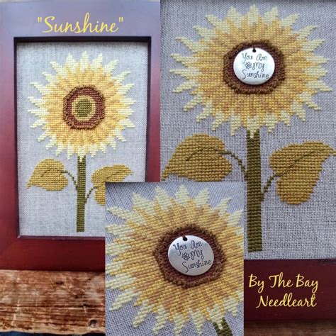 Sunshine Counted Cross Stitch Chart With Charm Etsy Cross Stitch