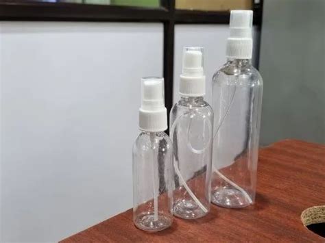 Spray Pump Ml To Ml Boston Round Pet Bottles At Best Price In