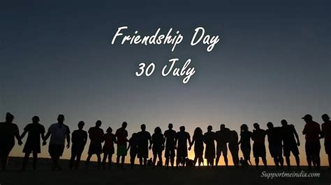 International Friendship Day 2025 July 30th