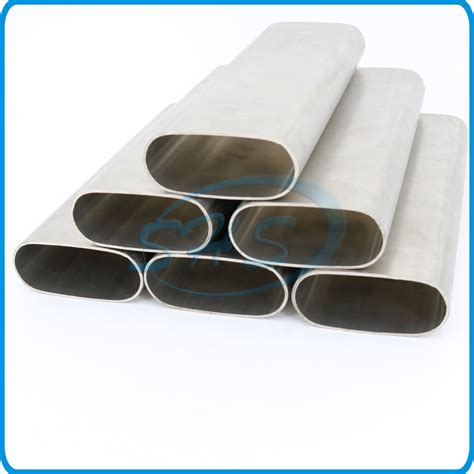 Stainless Steel Flat Oval Pipes For Balcony Guardrail China Stainless