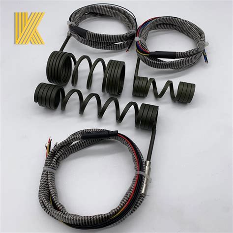 V W Hot Runner Nozzle Coil Heaters For Injection Molding Machine