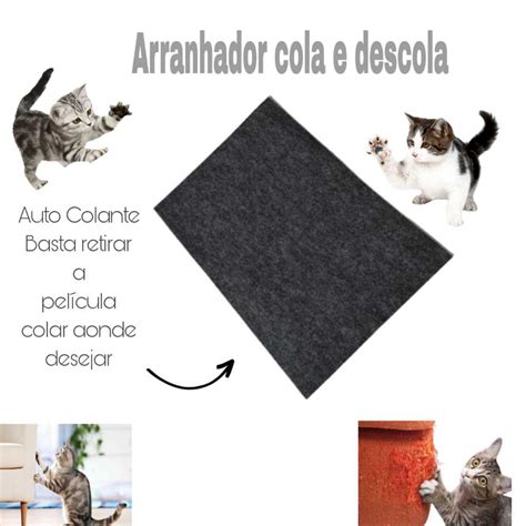 Adesivo Arranhador Para Gato Protetor Para Sof E Cama Box Moveis