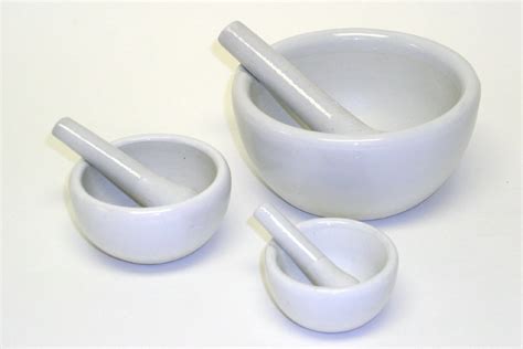 Mortar With Pestle 80ml Medix ® Your On Line Laboratory Supply Shop