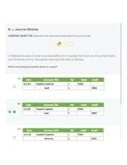 Sophia Accounting Unit Challenge Png Journal Entries