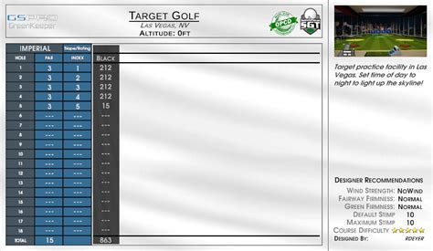 Simulator Golf Tour Cr Target Golf Black