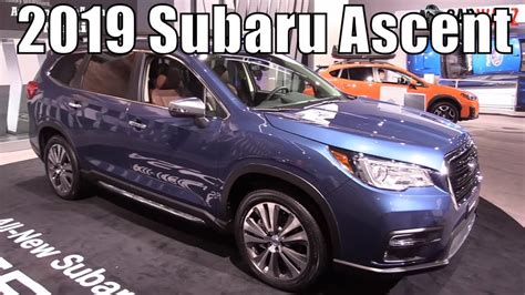 Subaru Ascent Cyl Boxer Turbo Hp At The Naias Detroit