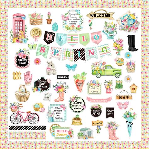 Amazon Pasimy Pcs Spring Classroom Bulletin Board Decoration