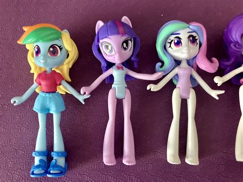 My Little Pony Equestria Girls Dolls Lot Of 5 Hasbro 2018