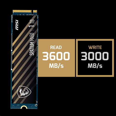 Msi Spatium M Pcie Nvme M Tb Ssd Okuma Yazma Mb