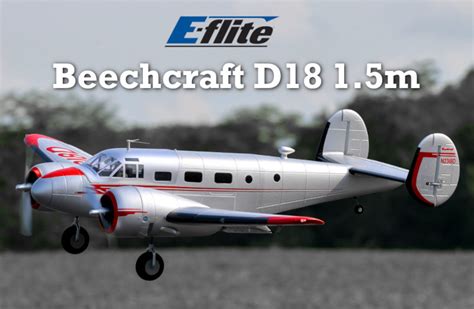 Představení RC modelu letadla E flite Beechcraft D18 Astra