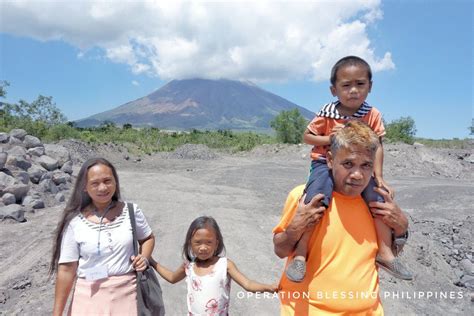 You Are A Big Help In Equipping Families Affected By Mayon Eruption