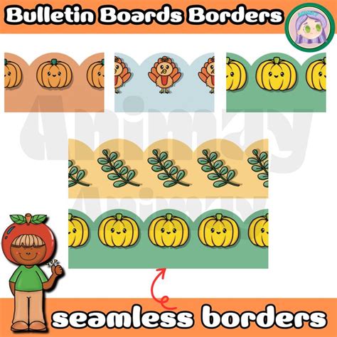 Thanksgiving Bulletin Board Borders Printable Border Bulletin Board