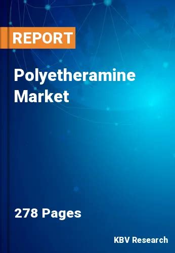 Polyetheramine Market Size Share Forecast Trend By