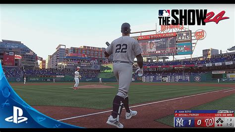 MLB 24 THE SHOW Gameplay Yankees Vs Nationals PS5 4K UHD YouTube