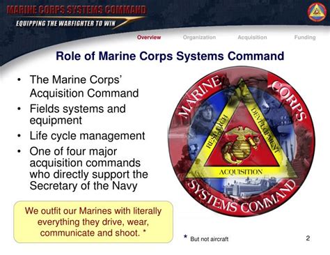 PPT - Marine Corps Systems Command Command Overview PowerPoint ...