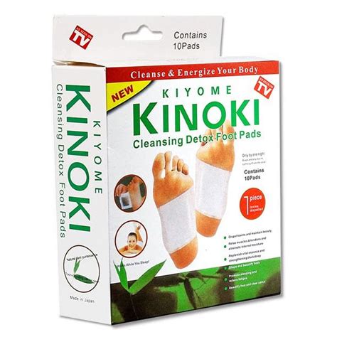 KINOKI 10PC DETOX FOOT PADS AND PATCHES Walmart