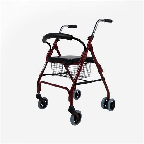 Andador Rollator Con Frenos Por Presi N Sanitec Solutions