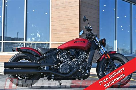 Indian Motorcycle Scout Bobber Sixty Abs Stryker Red Metallic