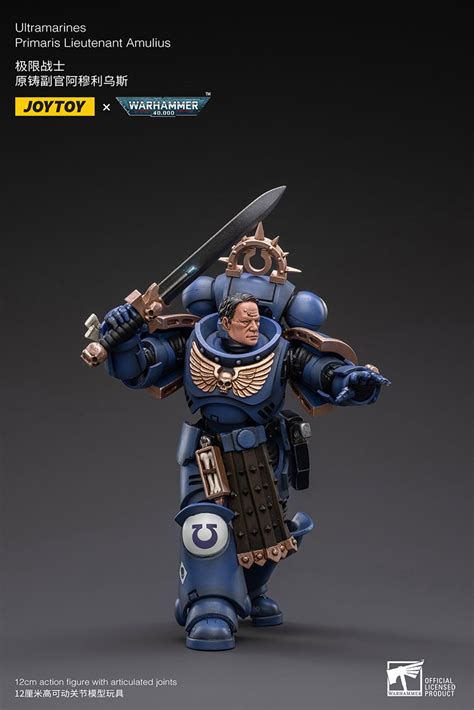 JoyToy WH40K Ultramarines Primaris Lieutenant Amulius Joytoy Figure