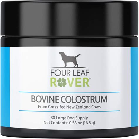 Buy Four Leaf Rover Bovine Colostrum From New Zealand Grass Fed Cows