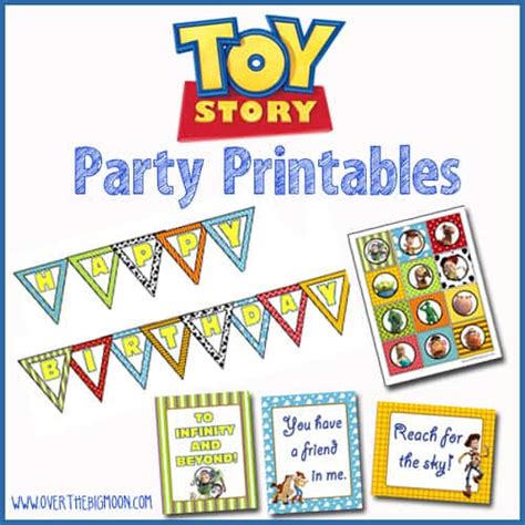 Toy Story Party Printables