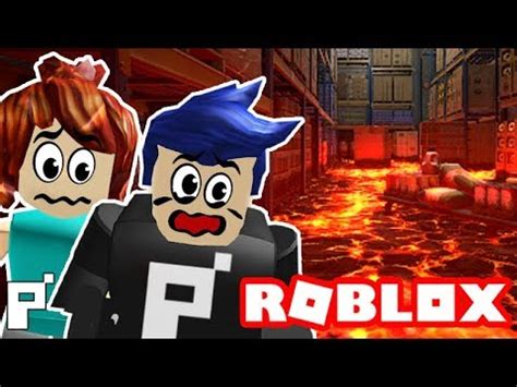 Roblox THE FLOOR IS LAVA Podłoga to LAWA z siostrą YouTube